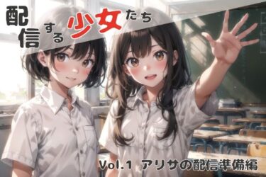 【エロ漫画】配信する少女たち Vol.1 アリサの配信準備編